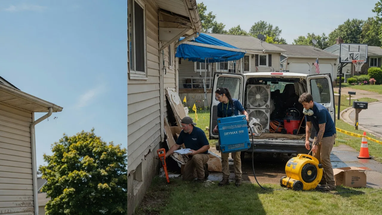 Ceiling Leak Cleanup in Lake In The Hills, IL near me