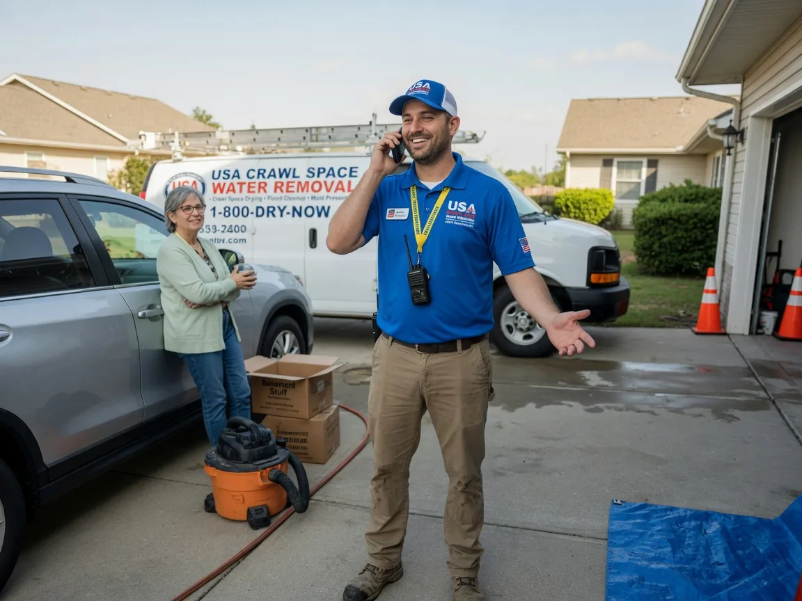 Crawl Space Water Removal Lake In The Hills, IL FAQs